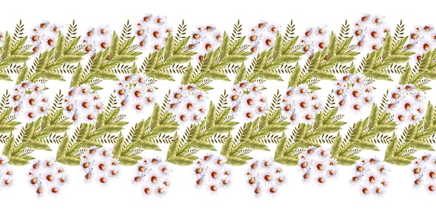 kompozycja haftowanych liści